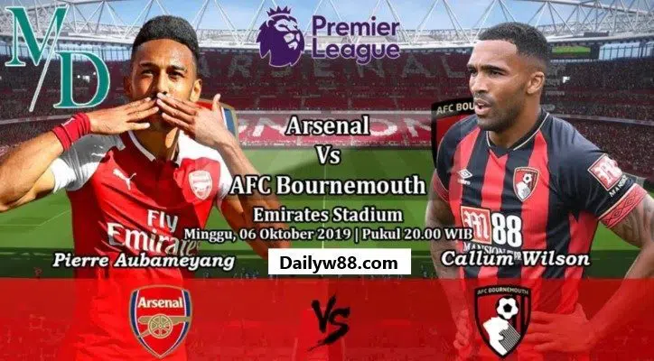 Soi kèo Arsenal vs Bournemouth 20h00' ngày 06/10/2019