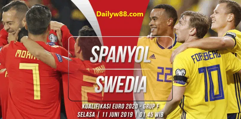 Dự đoán, soi kèo Tây Ban Nha vs Thụy Điển ngày 11-6-2019
