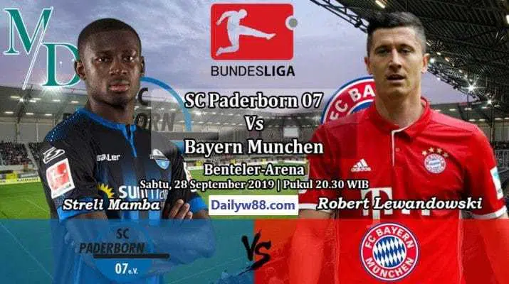 Dự đoán, soi kèo Paderborn vs Bayern Munich 20h30' ngày 28/9/2019
