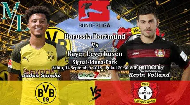 Dự đoán, soi kèo Borussia Dortmund vs Bayer Leverkusen 20h30 ngày 14/9