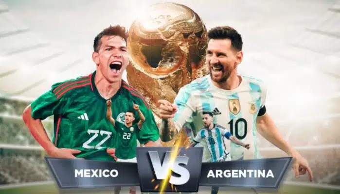 Soi kèo trận Argentina vs Mexico