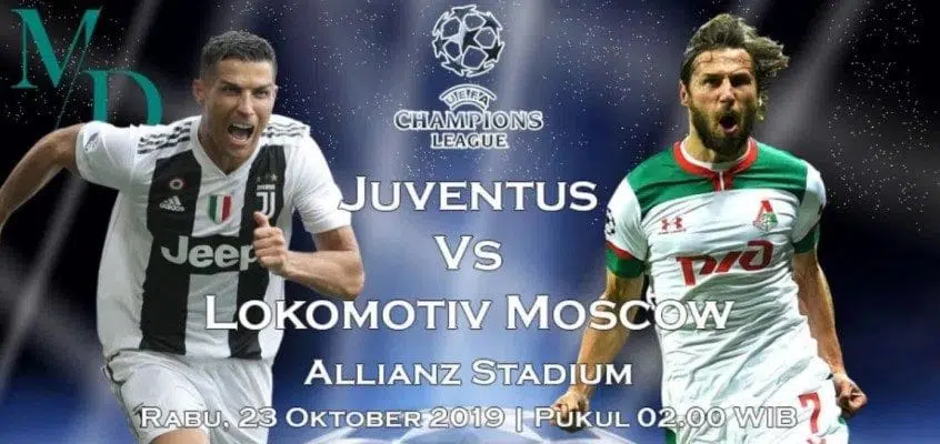Soi kèo Juventus Vs Lokomotiv Moscow 02h00' ngày 23/10/2019