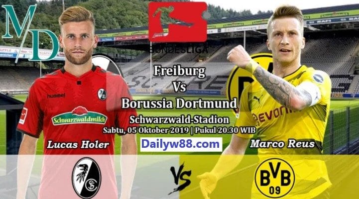 Dự đoán, soi kèo Freiburg vs Borussia Dortmund 20h30' ngày 05/10/2019