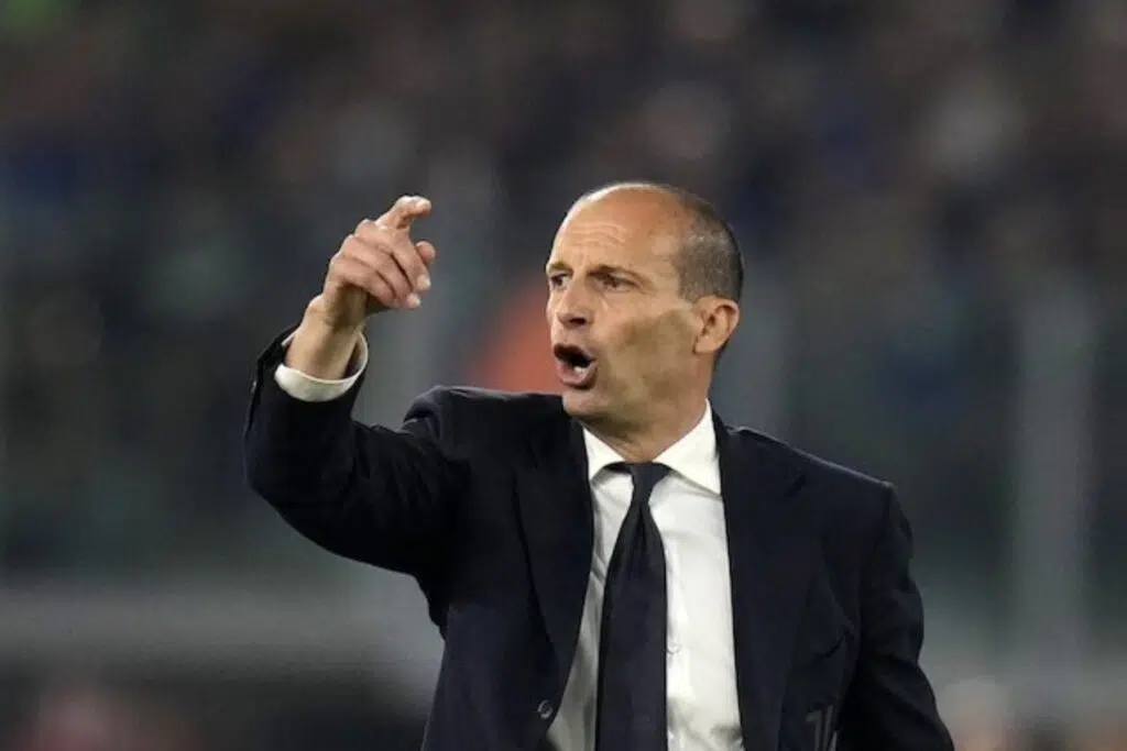 Huấn luyện viên của Juventus, Massimiliano Allegri (c) Ảnh AP