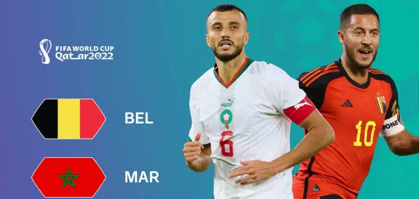 Soi kèo trận Bỉ vs Morocco