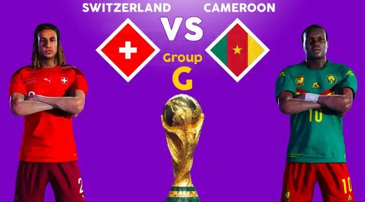 Soi kèo dự đoán Thụy Sĩ vs Cameroon