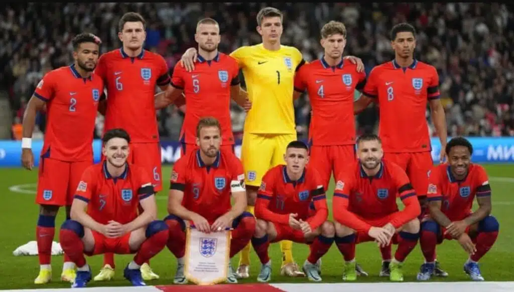 Tuyển quốc gia Anh tham dự World Cup 2022