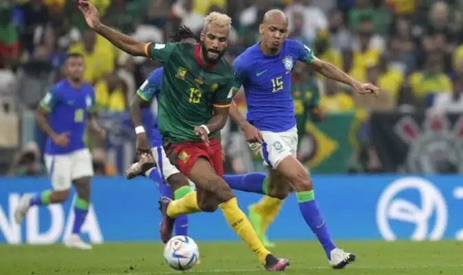 Video kết quả Cameroon vs Brazil